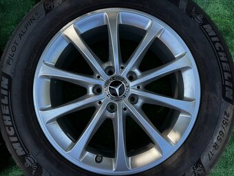 Originál alu kola Mercedes 5x112 R17 zima zánov - 2