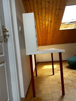 Pracovní stůl IKEA LINNMON/ADILS + Polička PAHL - 2