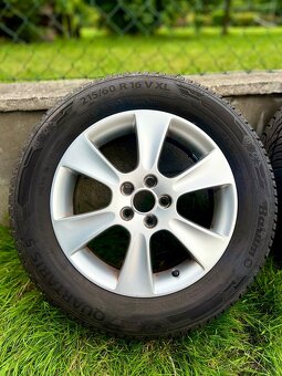 Kola 16” + nové celoroční pneu 215/60/16 - 2