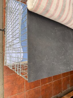 Klec pro psa na kolečkách 95x71x62 s vybavením - 2