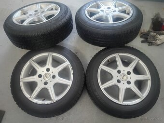 Alu R15, 4x108, TOYO Zimní pneu 175/65, 65,1 - 2