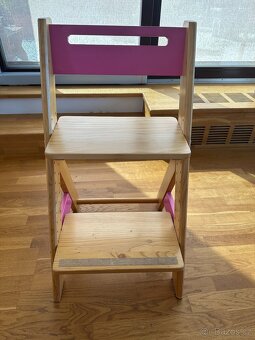 Gazel ZUZU dětská rostoucí židle růžová - 2