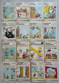 Prodám komiksy Čtyřlístek, ceny v textu: - 2