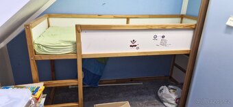 Prodám použitou dřevěnou IKEA palandu. - 2