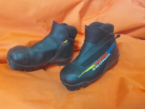 Salomon Equipe JR Pilot, dětské boty na běžky 31,5 - 2