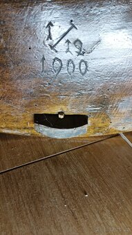 Starožitná židle r.1900 - 2