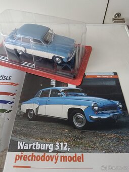 Wartburg 312 hachette 1:24 - 2
