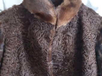 LUXUSNÍ DÁMSKÝ KOŽICH Z PRAVÉ KOŽEŠINY VEL.M - 2