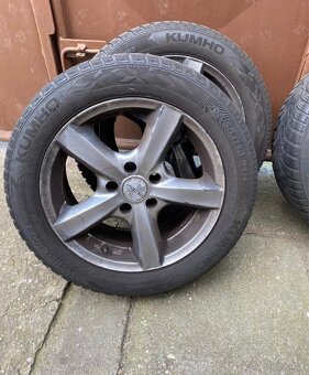 [ ZIMNÍ PNEU ] Kumho 205/55 R16 91H + [ KOLA ] 112 ET 35 - 2