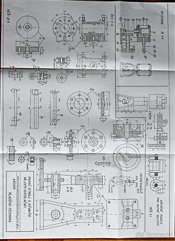 Prodám plánek parního  stroje - 2