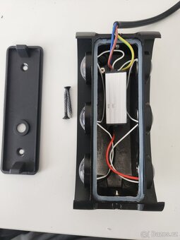 LED nástěnné svítidlo 6xLED/6W/230V IP54 3000K čern - 2