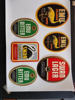 Pivní etikety - Austrálie - 2