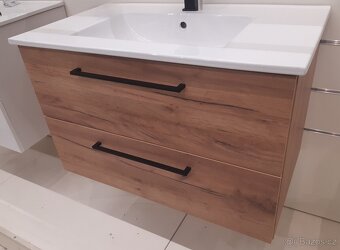 Koupelnová skříňka s umyvadlem 80 cm - 2