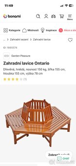 Zahradní lavice - 2