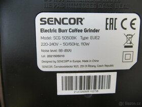 Sencor elektrický kávomlýnek SCG 5050BK - 2