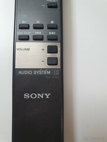 SONY RM-S130 dálkový ovladač na Audio systém - 2