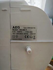 Teplovzdušný ventilátor AEG - 2