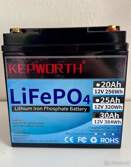 Baterie LiFePO4 12V, 30Ah, 384Wh - 2