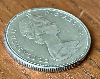 STŘÍBRNÁ MINCE DOLLAR ELIZABETH II. - 100 let KANADY 1871 - - 2