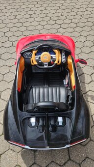 Dětské elektrické auto Bugatti Chiron - červené - 2