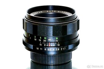 Rikenon auto1,7/50mm Japan M42 TOP STAV - 2