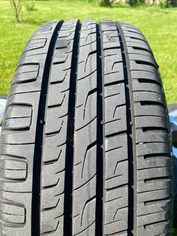 Alu kola Fabia 5x100, r 15, LETNÍ GUMY - 2