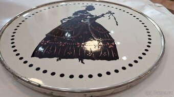 Rokokový porcelánový tác - 2