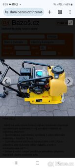 Vibrační deska WACKER NEUSON B7B 78GH6 - 2