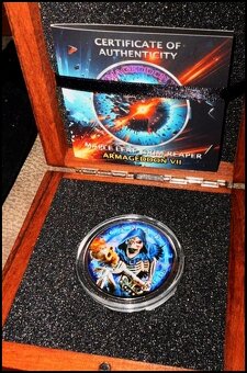 GRIM REAPER Death Maple Leaf Armageddon VII 1Oz Silver Co - 2