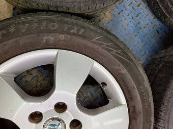 Prodám origo alu kola skoda Octavie II FC 5x112 r15 - 2