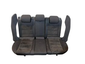 Sedačky černá alcantara s látkou VW Golf 6 kombi r.v. 2010 - 2