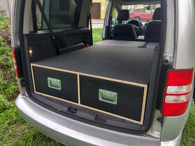 Obytná vestavba, camperbox do VW Caddy Maxi - 2