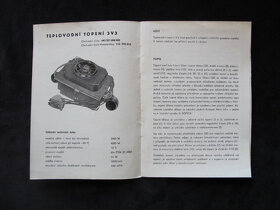 Teplovodní topení 3V3 Škoda 105,120 technická literatura 80 - 2