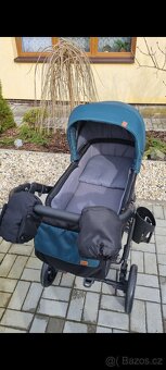 Kombinovaný kočárek Baby Merc La Rosa - 2