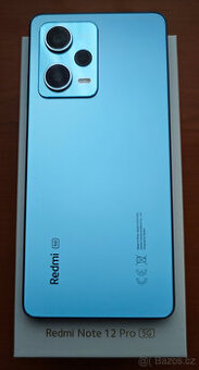 Redmi Note 12 Pro 5G 8GB/256GB Sky Blue + červené pouzdro - 2