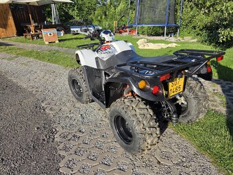 Čtyřkolka Kayo 200 najeto 320km. - 2