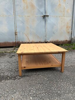Ikea Hemnes konf. stolek sv. hnědé mořidlo, masiv - 2