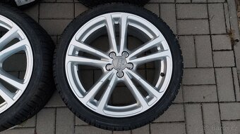 ALU zimní 17", AUDI, rozteč 5x100mm, pneu 215/40/17, NOVÉ - 2