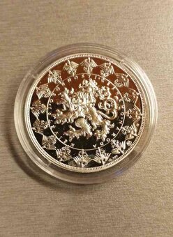 Stříbro medaile Největší osobnosti-Otto Wichterle Největší - 2