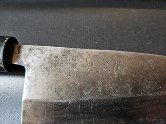 Starý japonský nůž Deba 3 - 2