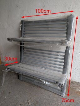 Topný žebřík s policemi NOVÝ - 2