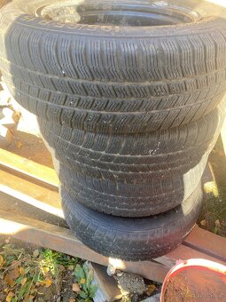 Plechové disky 15” 5x112 a zimní pneu 195/65/R15 - 2