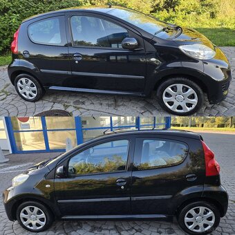 BENZÍNOVÝ PEUGEOT 107 5 DV. EL.OKNA, KLIMATIZACE 2009 - 2