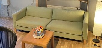 Rozkládací pohovka, gauč IKEA KARLSTAD zelená - 2