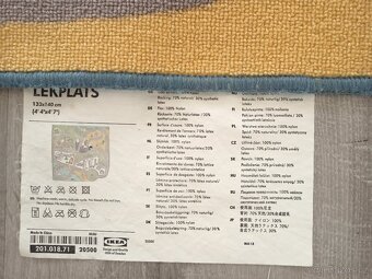Dětský koberec AUTODRAHA - IKEA - 2