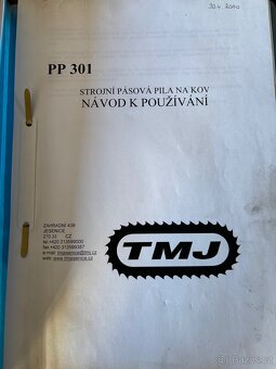 Pasová pila TMJ PP301 - 2