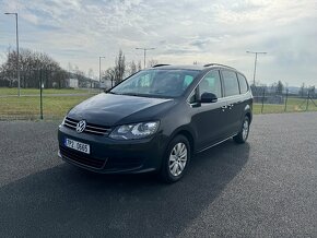 VW Sharan 2.0 tdi 2014 4x4 kůže tažné navi 6mist - 2