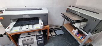 DTG tiskárny + penetrační stroj a bohaté příslušenství - 2