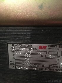 transformátory 220/24V - 2
