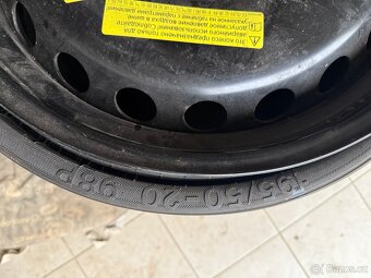 Rezerva Audi 195/50-20 slim 5x112 střed 66 - 2